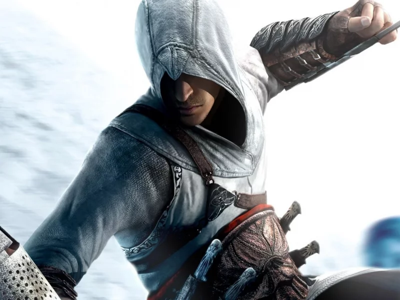 assassins, knives, видео-игры, Альтаир ибн Ла- Ахад, ножи, капот, рыцари, video games, Altair Ibn La Ahad, убийц, Ubisoft, hood, Assassins Creed, knights