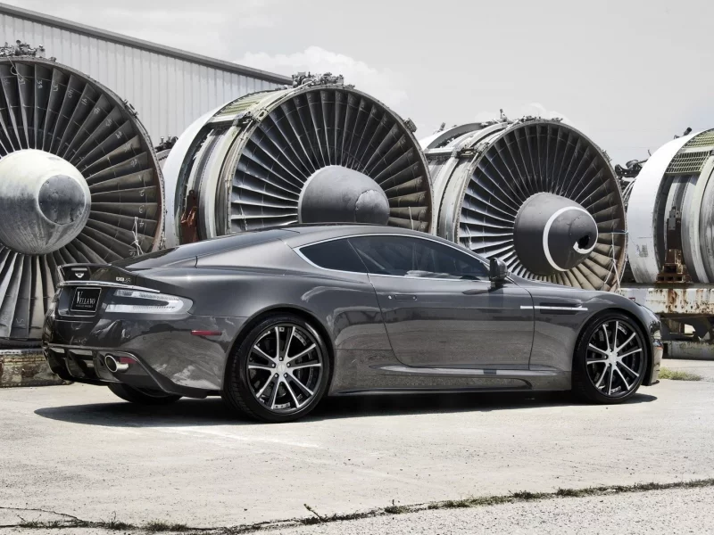 серебро, cars, Aston Martin DB9, jet engine, silver, реактивный двигатель, Автомобили, Aston Martin