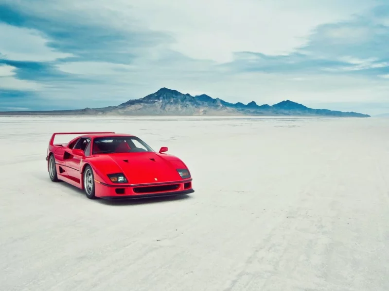 cars, Ferrari, outdoors, Ferrari F40, vehicles, 