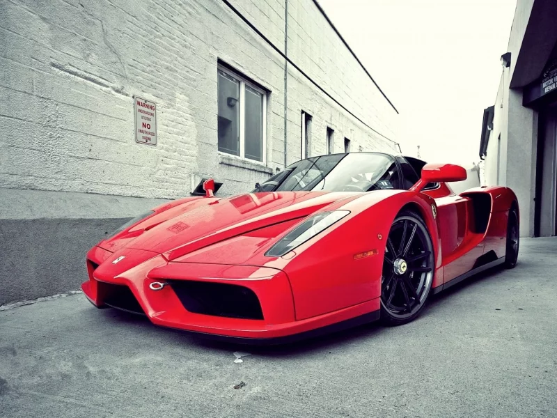 , cars, Ferrari, outdoors, vehicles, red, Ferrari Enzo