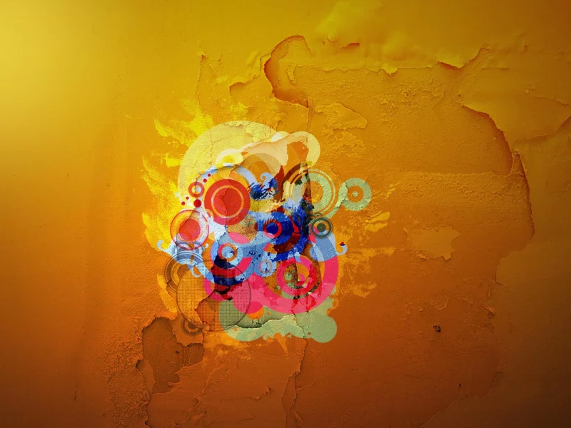 abstract, yellow, оранжевый, абстрактное, orange, желтый