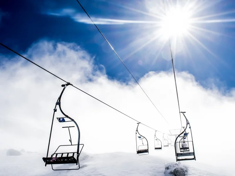 , snow, Sun