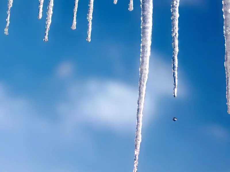 icicles, ice, , skies, winter