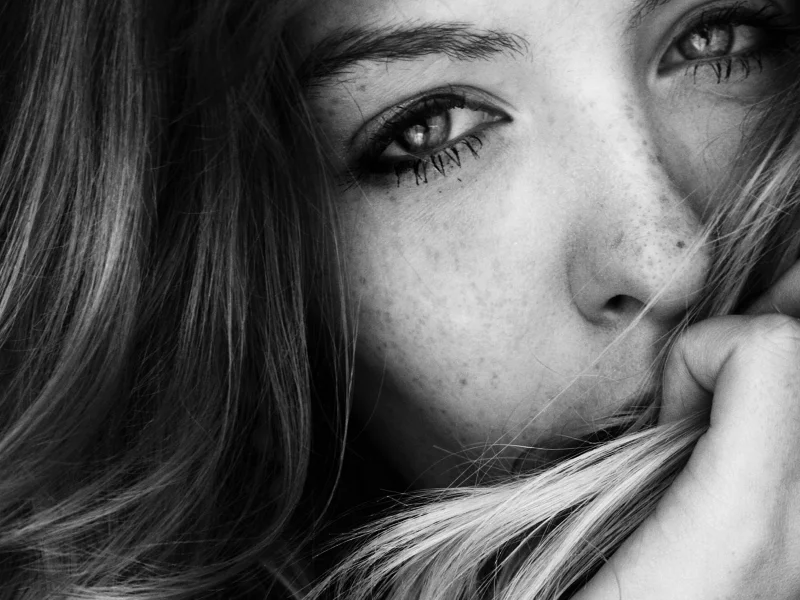 глаза, женщины, eyes, монохромный, monochrome, women