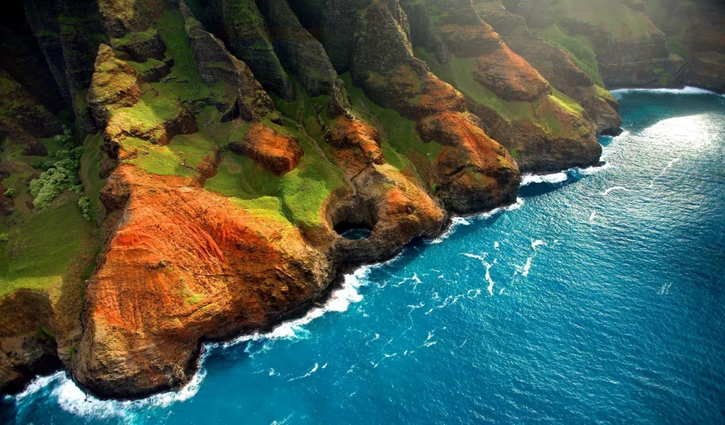 sea, трава, горы, море береговой линии, mountains, grass, моря, вода, sea shorelines, water