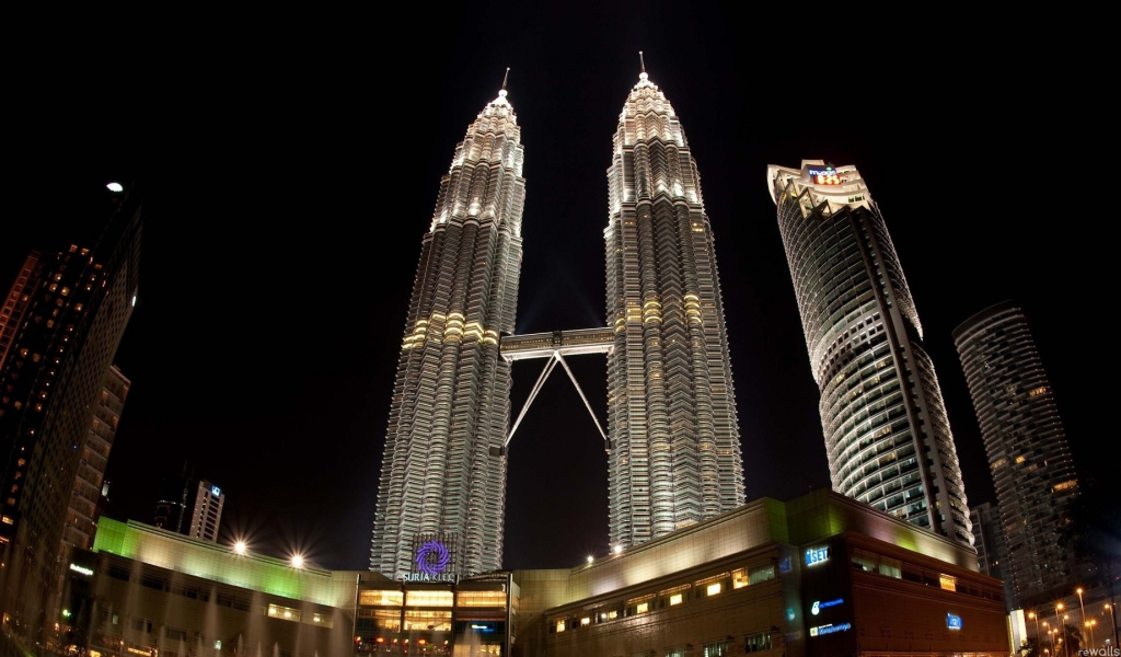 Asia, cities, Kuala Lumpur, , Petronas Towers, Malaysia, travel