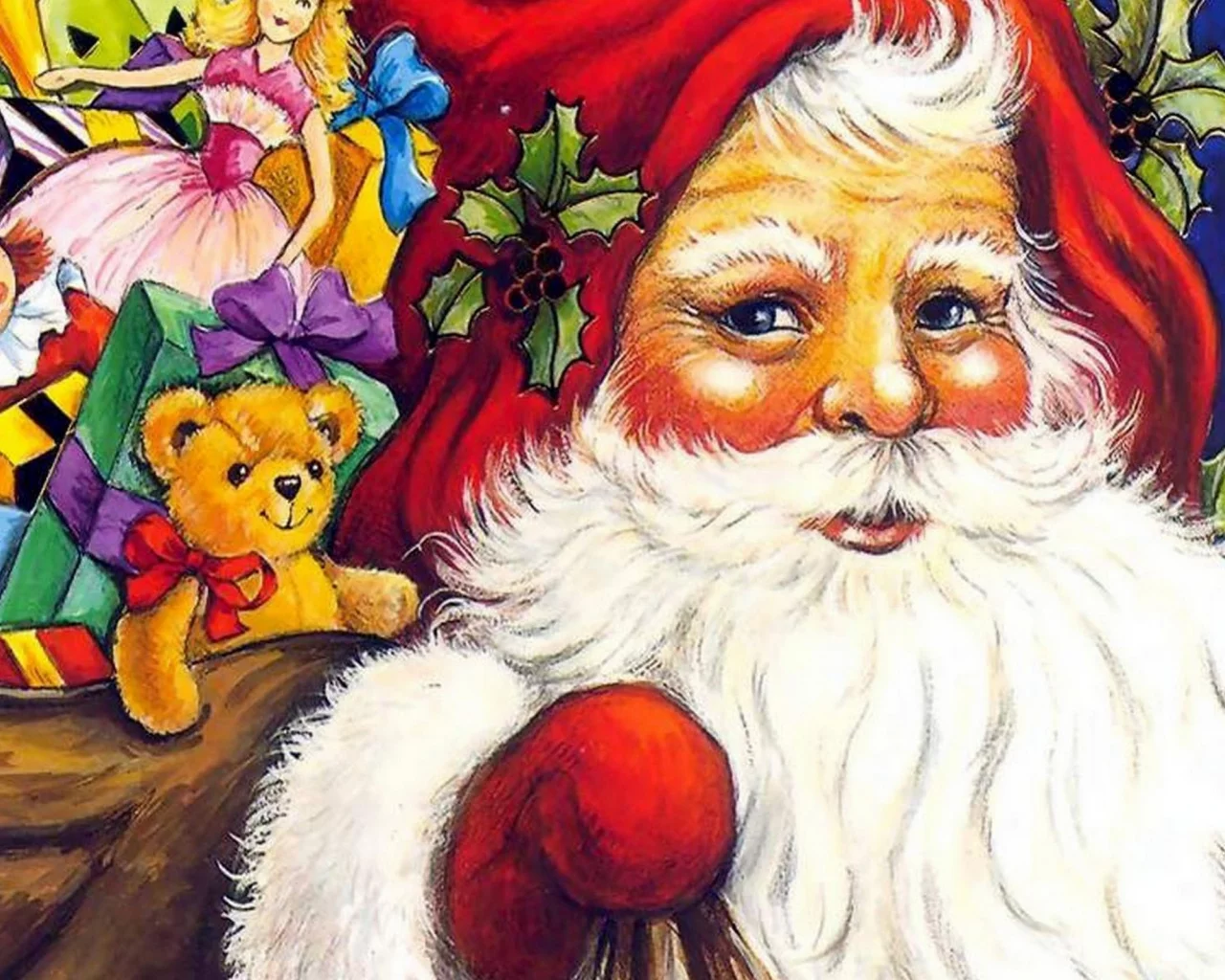 2013, New Year, , Santa Claus