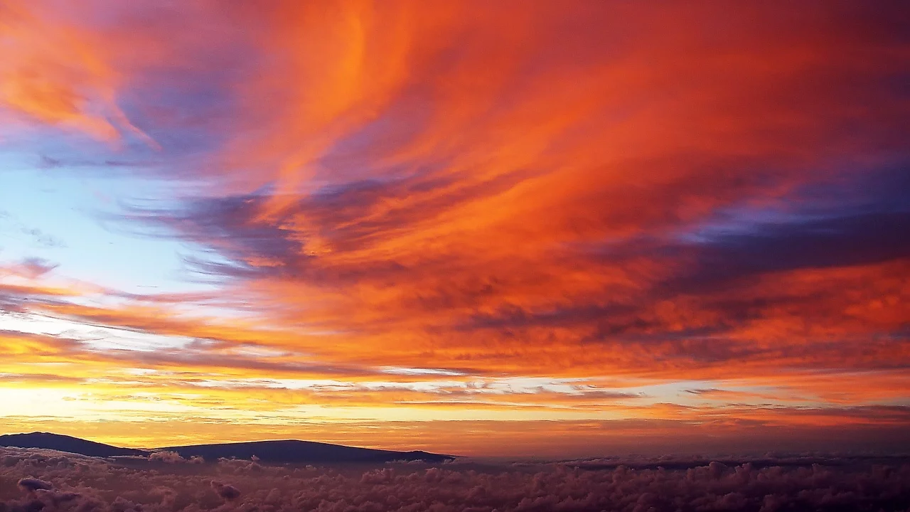 sky, облака, sunset, red, skies, закат, небо, clouds, красный