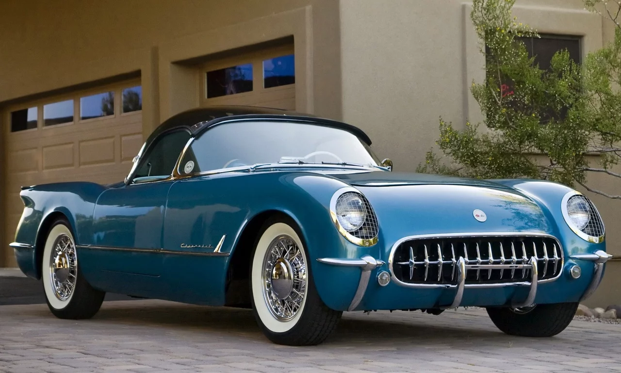 C1, 1954, Corvette, cars, широкоформатный, Автомобили, widescreen
