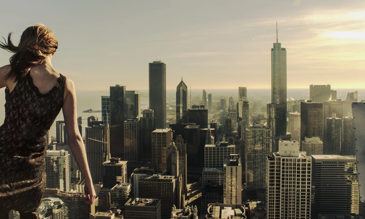 , women, cityscapes