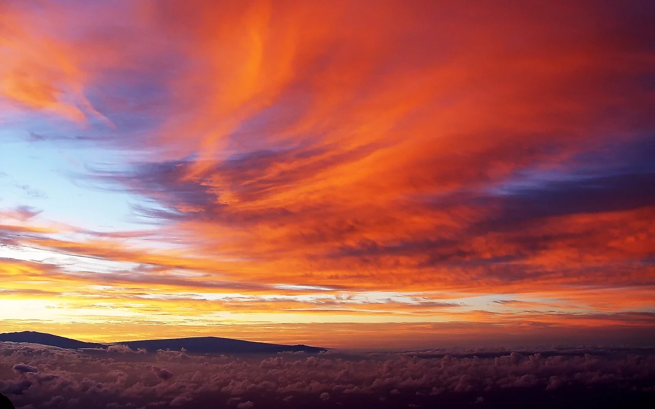 sky, облака, sunset, red, skies, закат, небо, clouds, красный