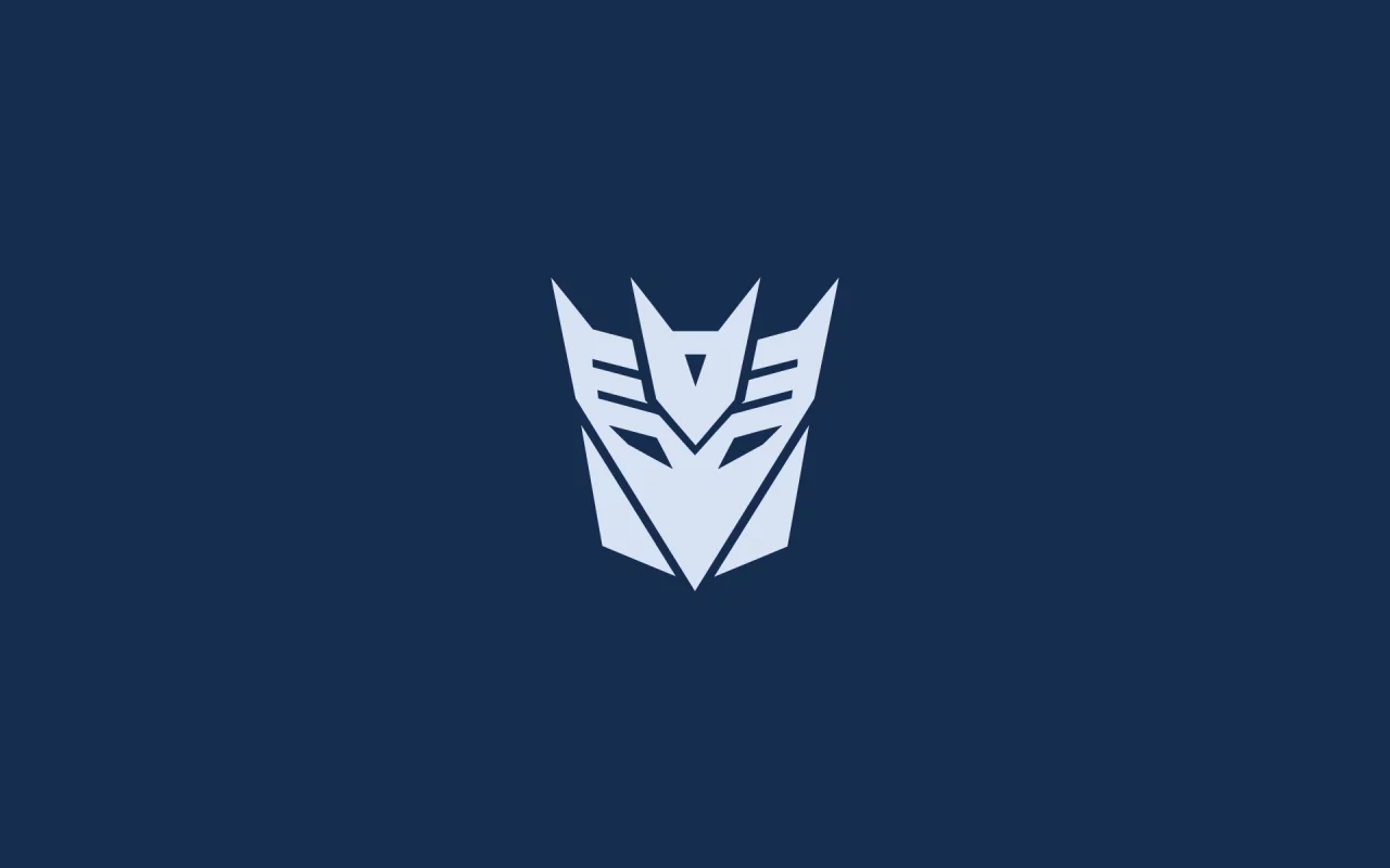автоботов, темными, dark, blue, синий, simple, простой, десептиконов, минималистичный, Decepticons, Autobots, Transformers, Трансформаторы, minimalistic