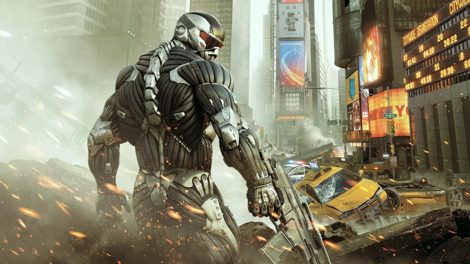 Crysis 2, Alcatraz, Times Square, , video games