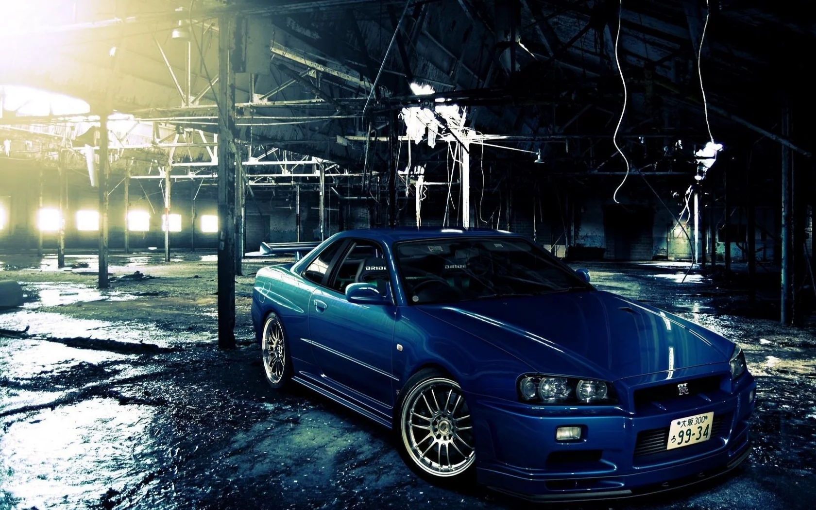 rims, tuning, огни, cars, lights, настроенная, автомобили, Nissan Skyline R34 GT-R, tuned, диски, тюнинг