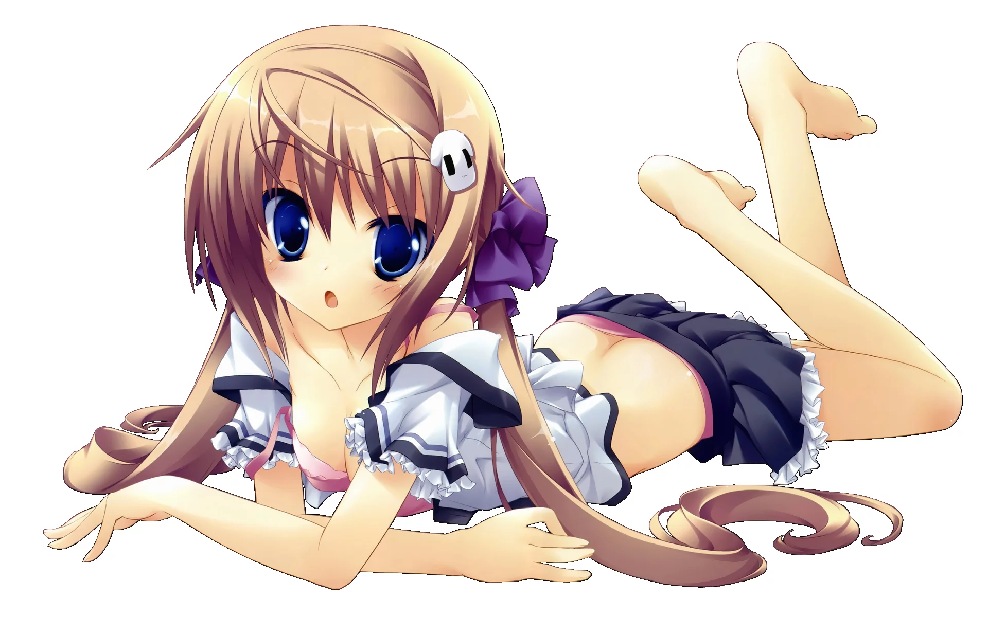 rendered, длинные волосы, аниме, anime, long hair, аниме девушки, оказывает, render, Renders, оказанные визуализации, anime girls