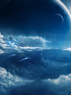 планеты, outer space, космическое пространство, planets, Prometheus