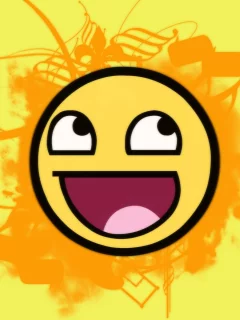 smiling, funny, улыбающиеся лица, Awesome лица, smiley face, веселые, yellow, Awesome Face, улыбаясь, желтые