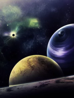 произведения искусства, пространство, space, outer space, космическое пространство, artwork