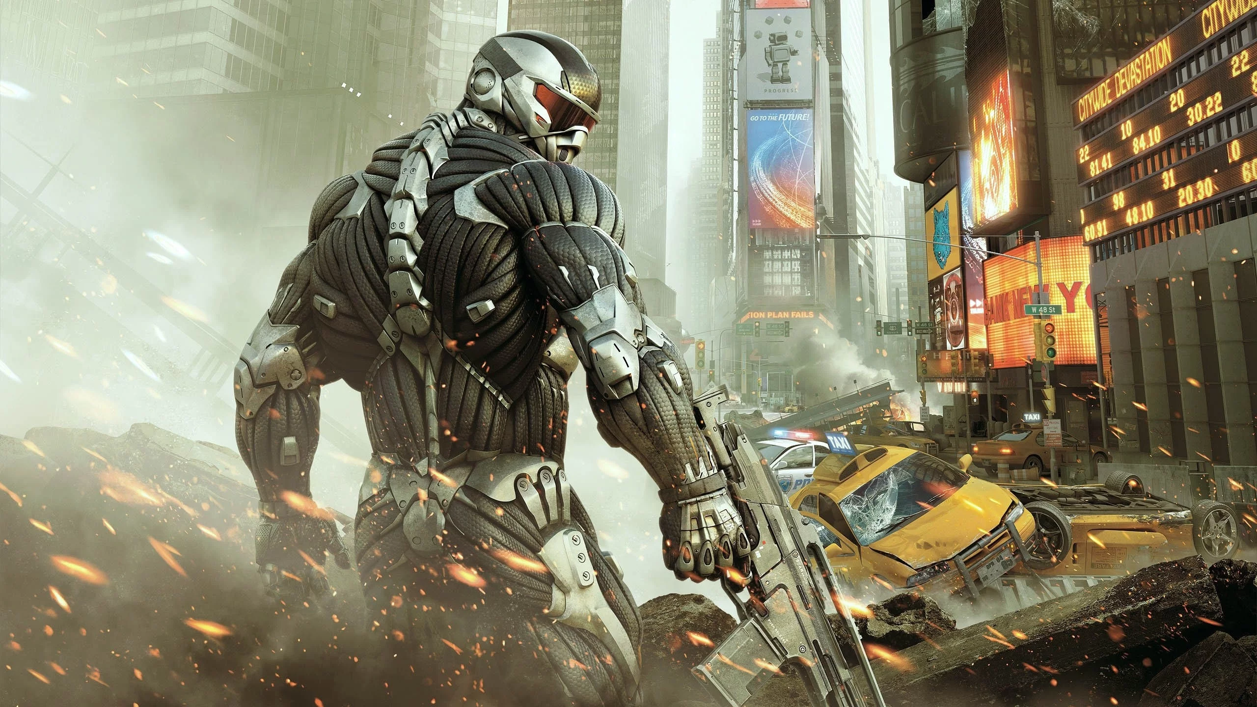Crysis 2, Alcatraz, Times Square, , video games