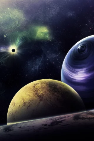 произведения искусства, пространство, space, outer space, космическое пространство, artwork