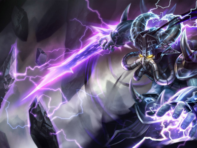 Kassadin, League of Legends, artwork, fantasy art, 