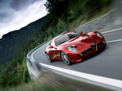 спортивные автомобили, sports cars, Alfa Romeo