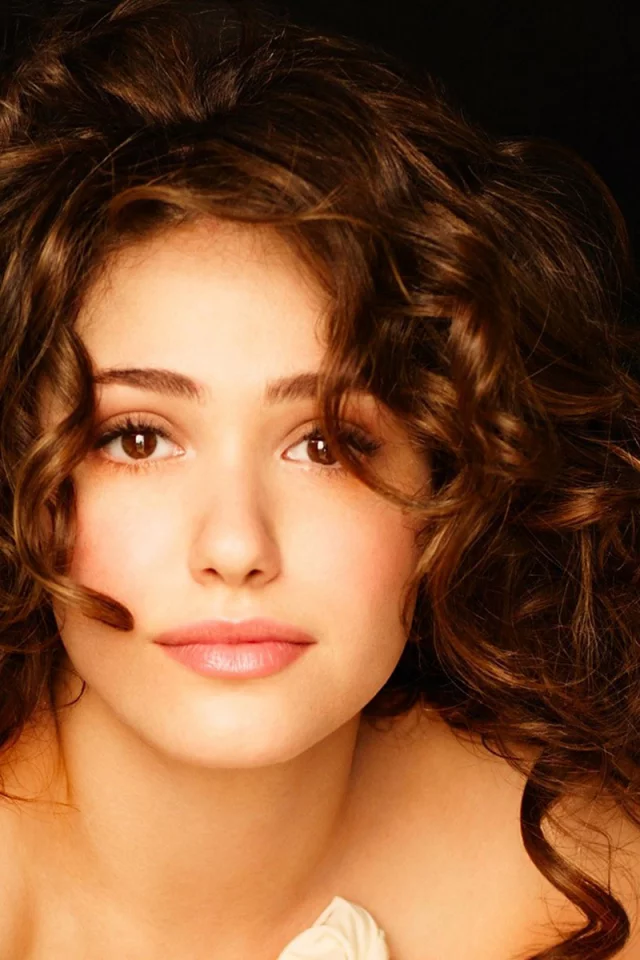 брюнетка, emmy rossum, симпатичная, девушка