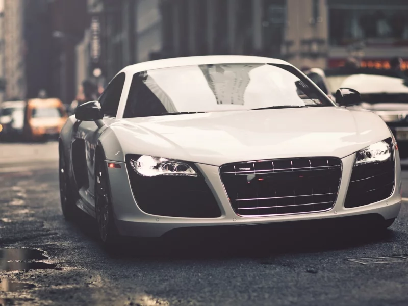Audi R8, cars, urban, городские, автомобили