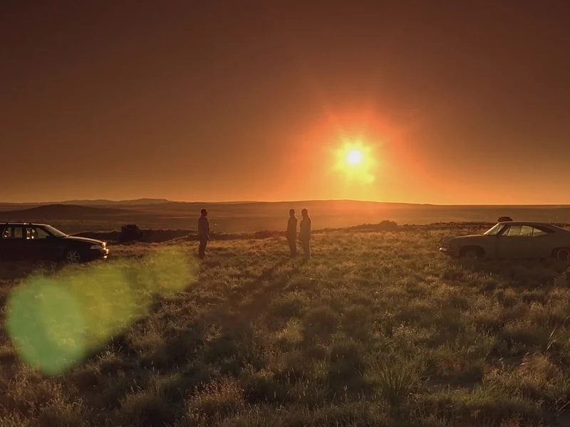вечер, evening, lens flare, Breaking Bad, sunset, блики, закат, Volvo