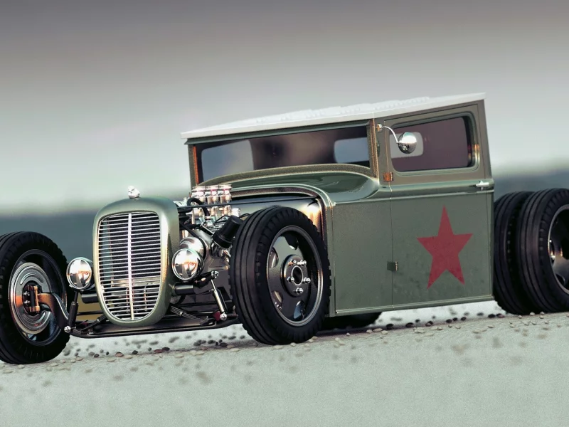широкоформатный, hotrod, ГАЗ, Gaz, cars, хот-рода, автомобили, widescreen