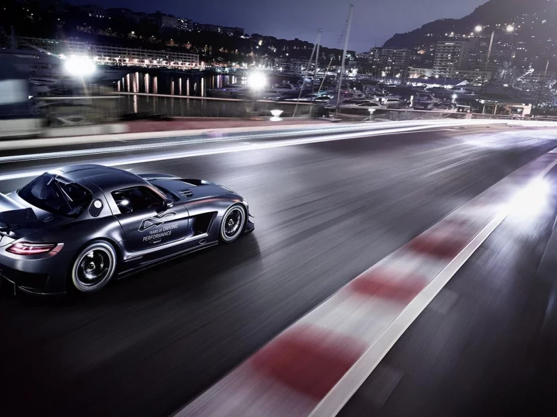 cars, автомобили, roads, Mercedes Benz Sls Amg, lights, огни, гонки, Mercedes-Benz SLS AMG, транспортные средства, Mercedes Benz SLS GT, vehicles, Mercedes-Benz SLS GT, дороги, racing, Mercedes-Benz