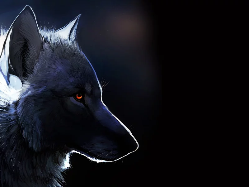 artwork, волки, animals, произведения искусства, wolves, животных