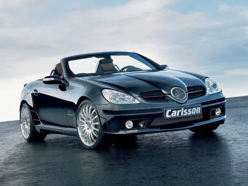 передний, угол, front, 2006, Mercedes Benz, Mercedes Benz Slk, angle, Carlsson