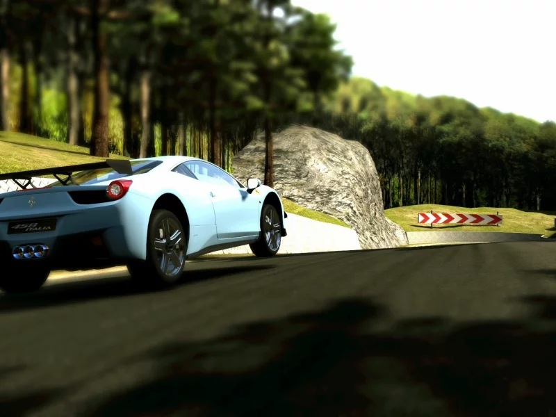 Автомобили, colors, Ferrari Italia, cars, jump, trial, суд, цветов, ferrari italia, Gran Turismo 5, прыгать