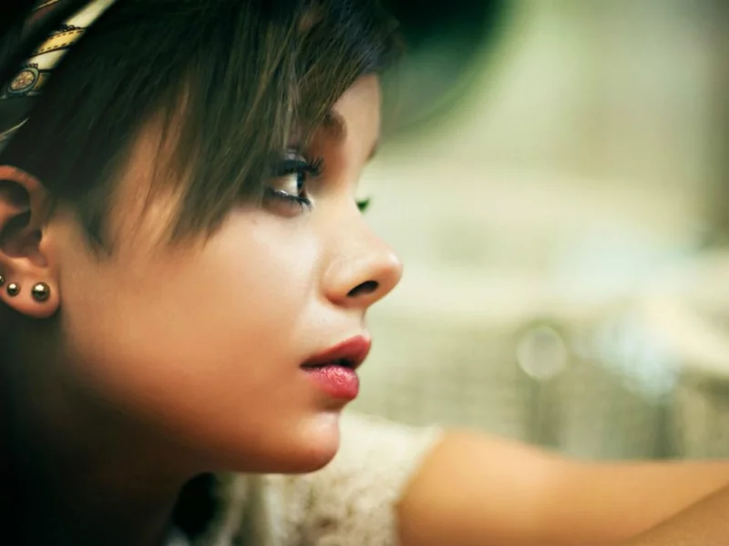 , faces, teen, women, brunettes