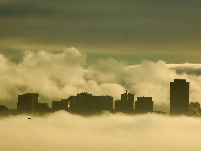 облака, skyscrapers, городские пейзажи, небоскребы, cityscapes, clouds
