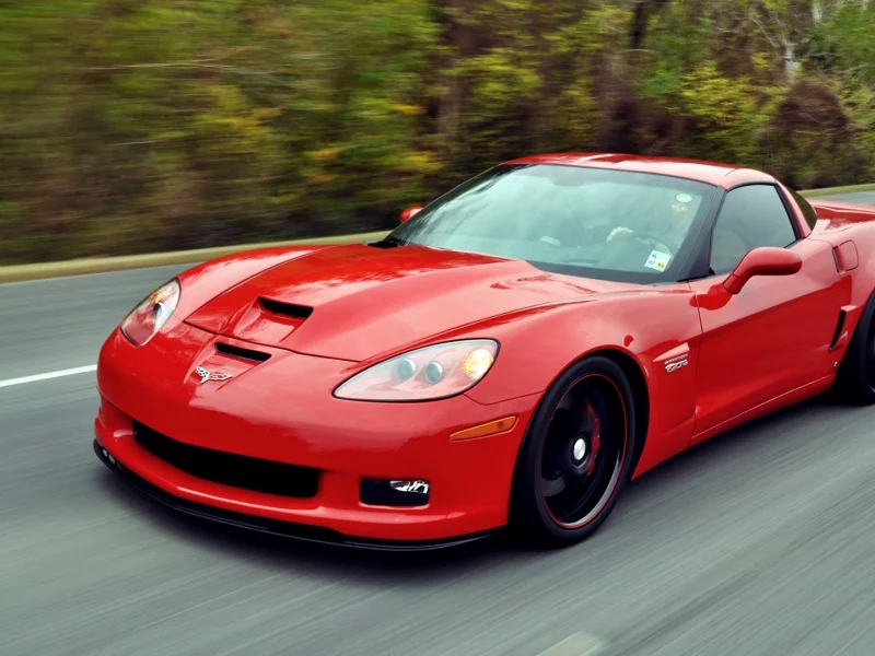 streets, red, Chevrolet, Corvette Z06, automobile, roads, vehicles, , General Motors, cars, Chevrolet Corvette Z06