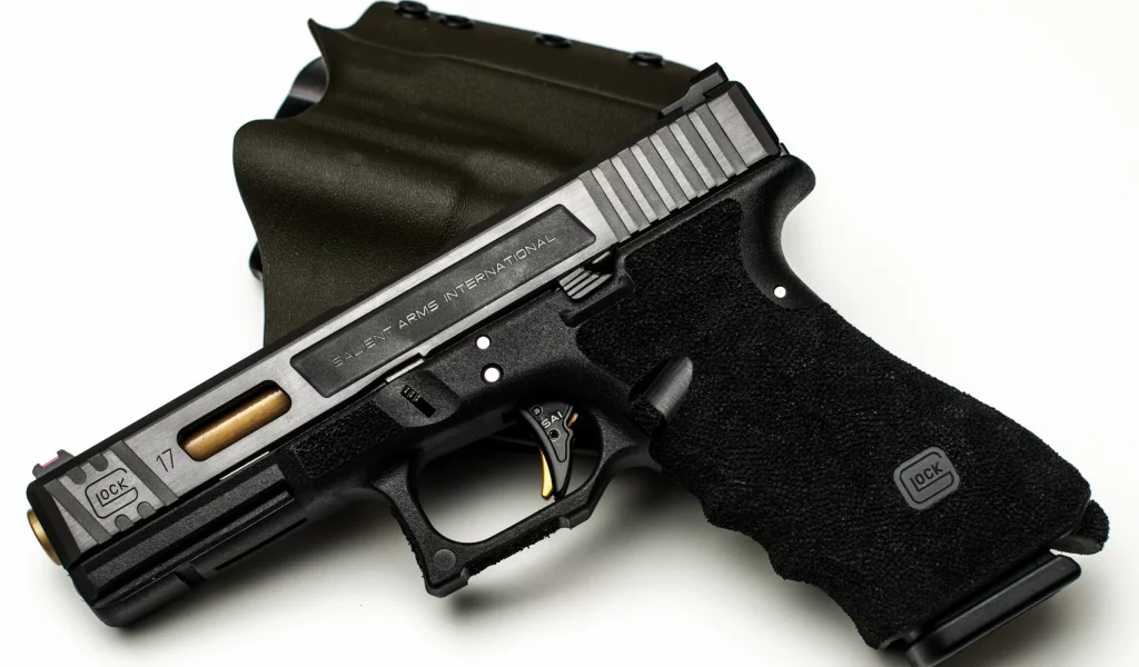Оружие, пистолет, glock
