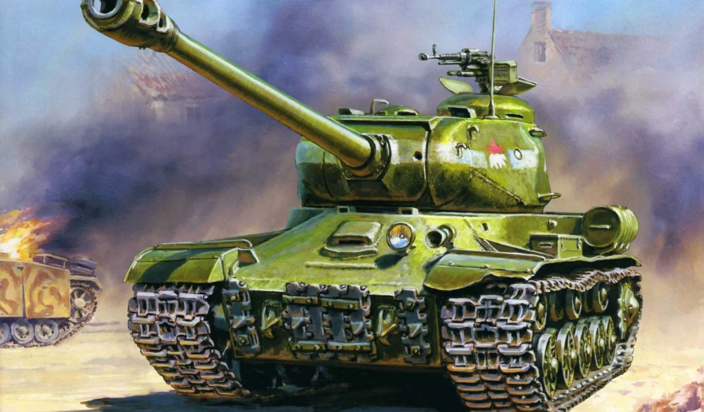 пушки, советский, прорыва, калибр, танк, тяжелый, Ис-2