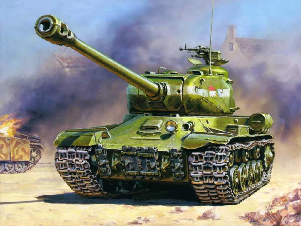пушки, советский, прорыва, калибр, танк, тяжелый, Ис-2