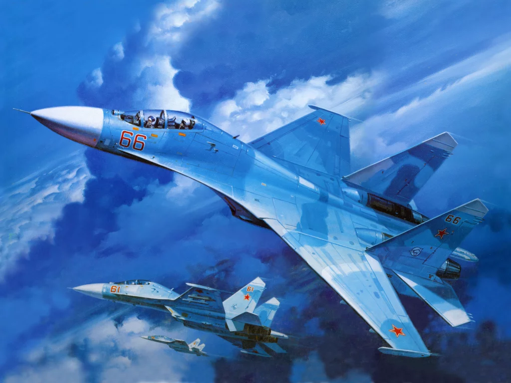 ввс рф, истребитель, авиация, Су-27, самолёт