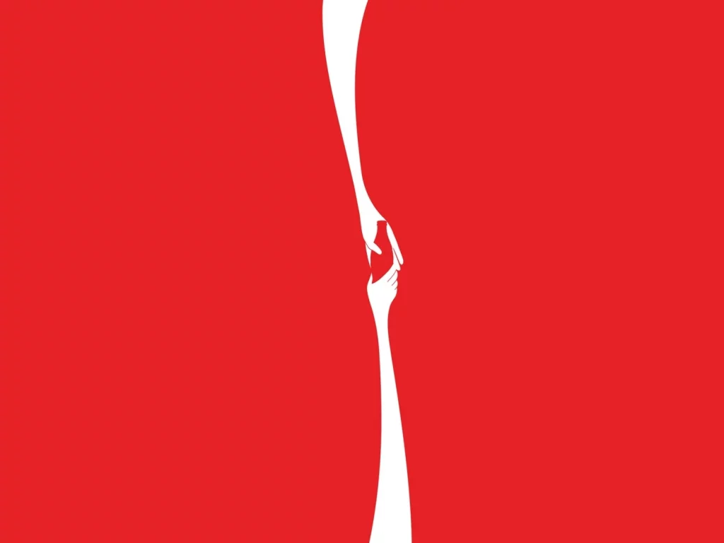 Кока-кола, руки, бутылка, фон, coca-cola