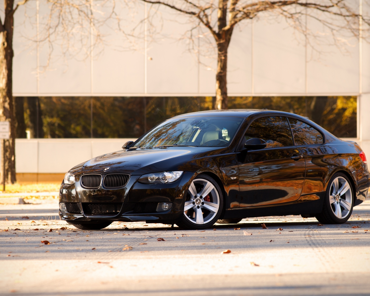 auto wallper, 335i, black, Auto, сars photography, cars, bmw 335i, bmw e92, city, bmw