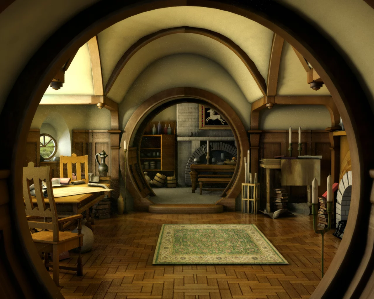 Арт, lord of the rings, шир, нора, властелин колец, steven donnet , hobbit