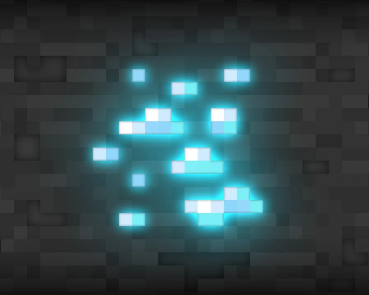 алмазы, Minecraft, майнкрафт, diamond