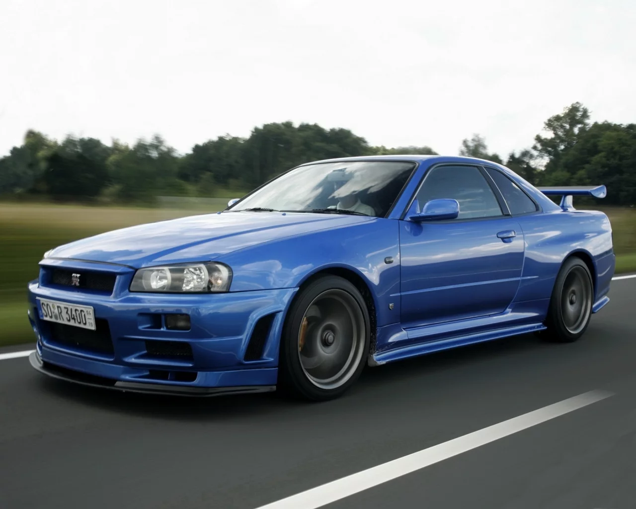 гтр, r34, ниссан, Nissan, gt-r, синий, skyline, скайлайн, v-spec