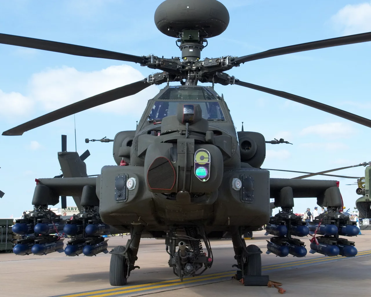 ударный, апач, apache, helicopter, Вертолет, ah-64, основной
