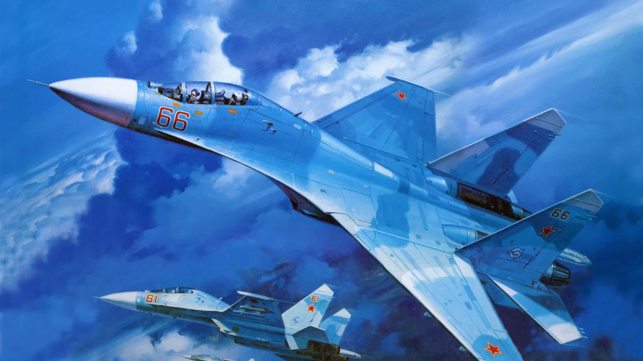 ввс рф, истребитель, авиация, Су-27, самолёт