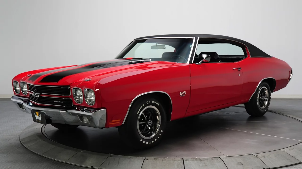 ss, hardtop, 396, 1970, красный, сс, шевиль, chevelle, шевроле, Chevrolet