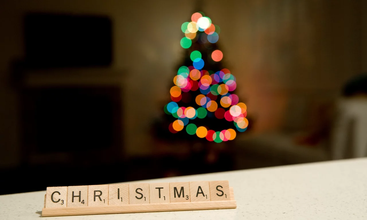 рождество, bokeh, елка, Christmas, праздник